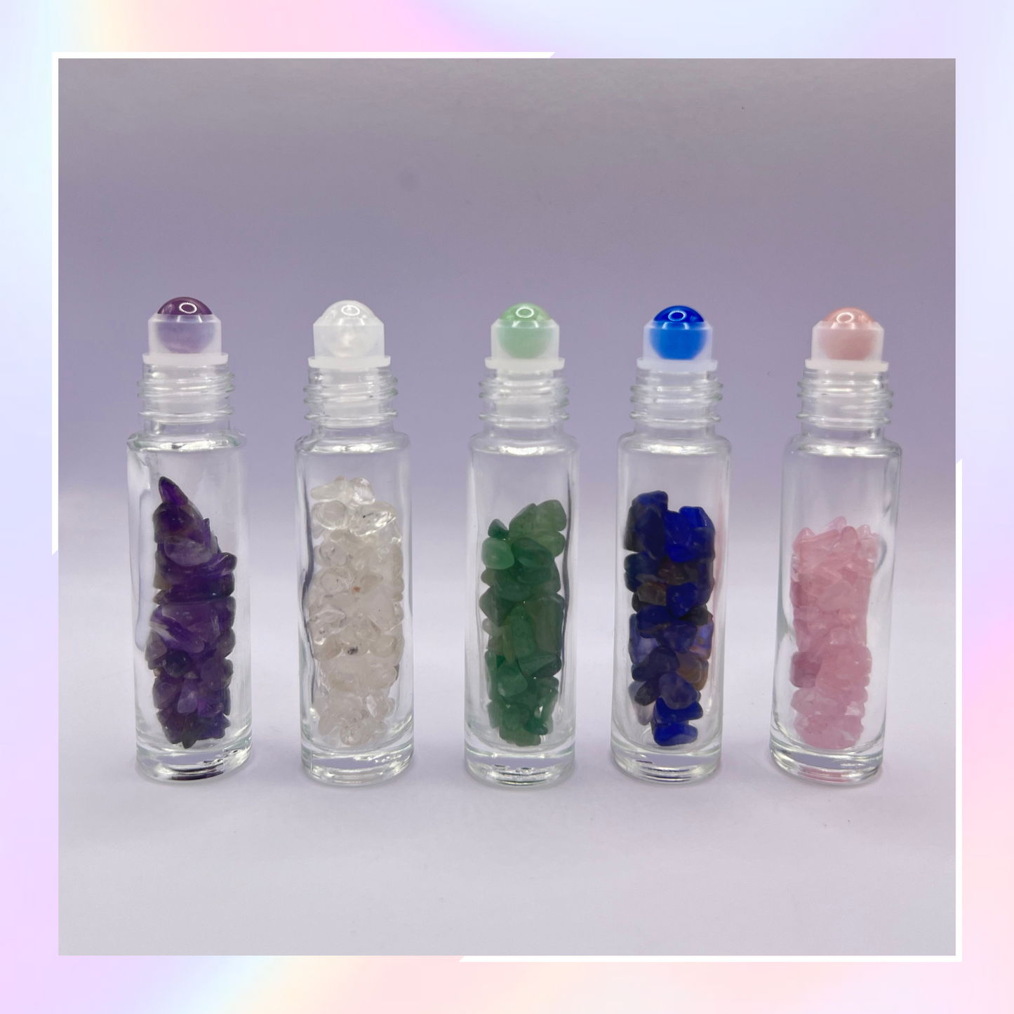 Crystal Infused Roller Ball Bottle