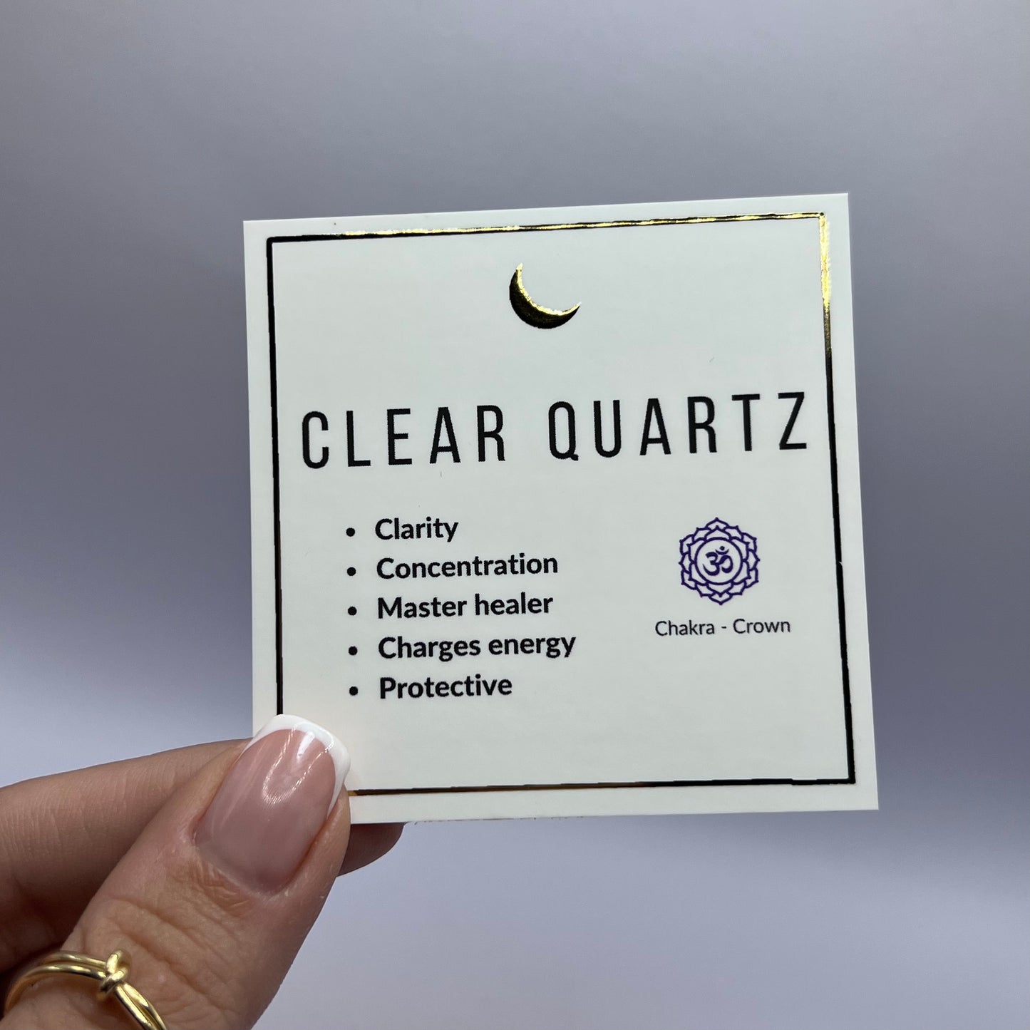 CLEAR QUARTZ