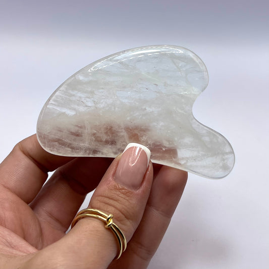 Clear Quartz Gua Sha