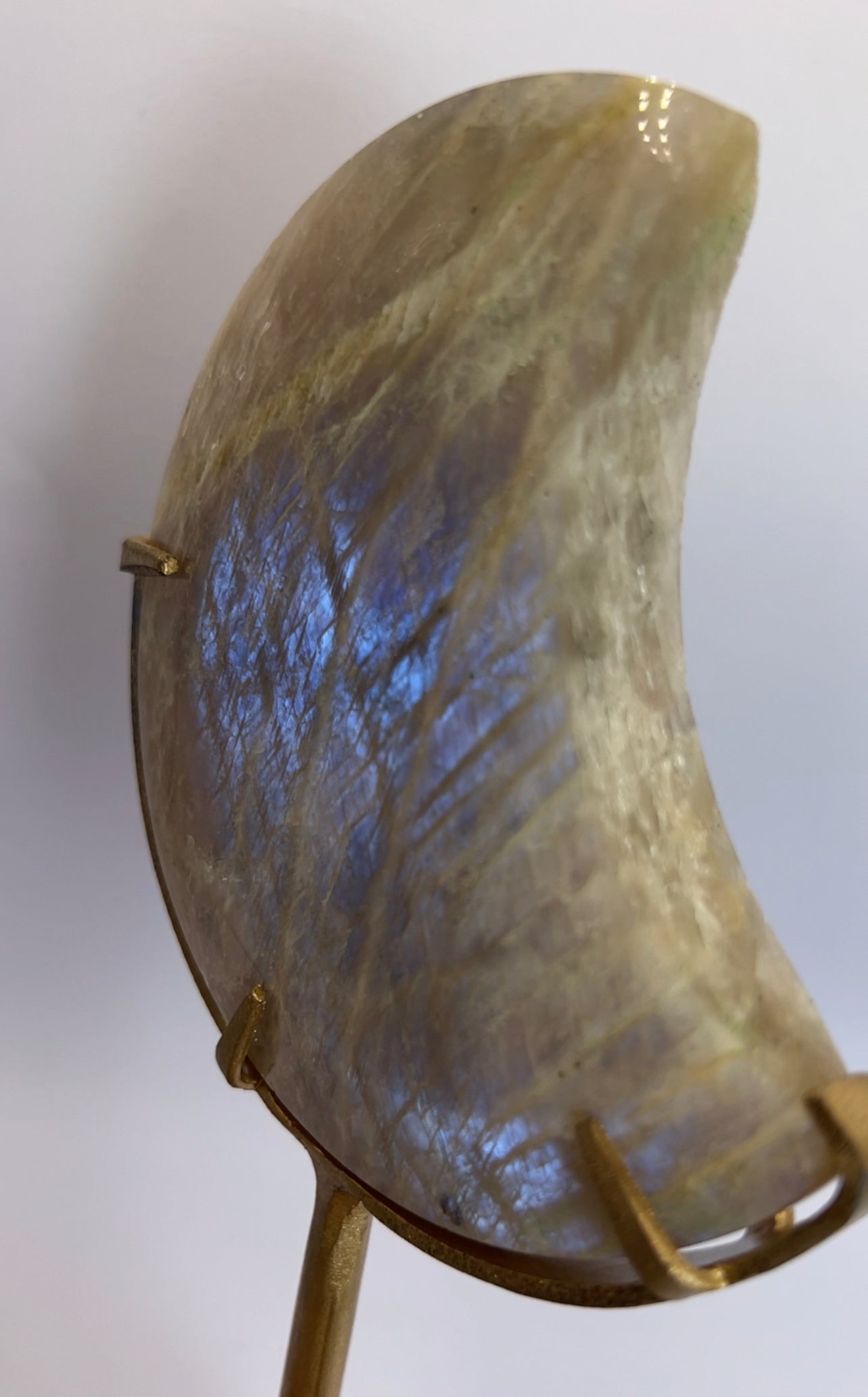 Moonstone moon on stand B