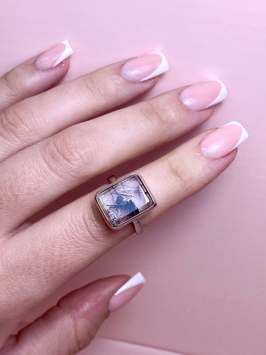 Black Tourmalinated Quarts (B)