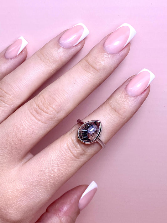 Super Seven Teardrop Ring (A)