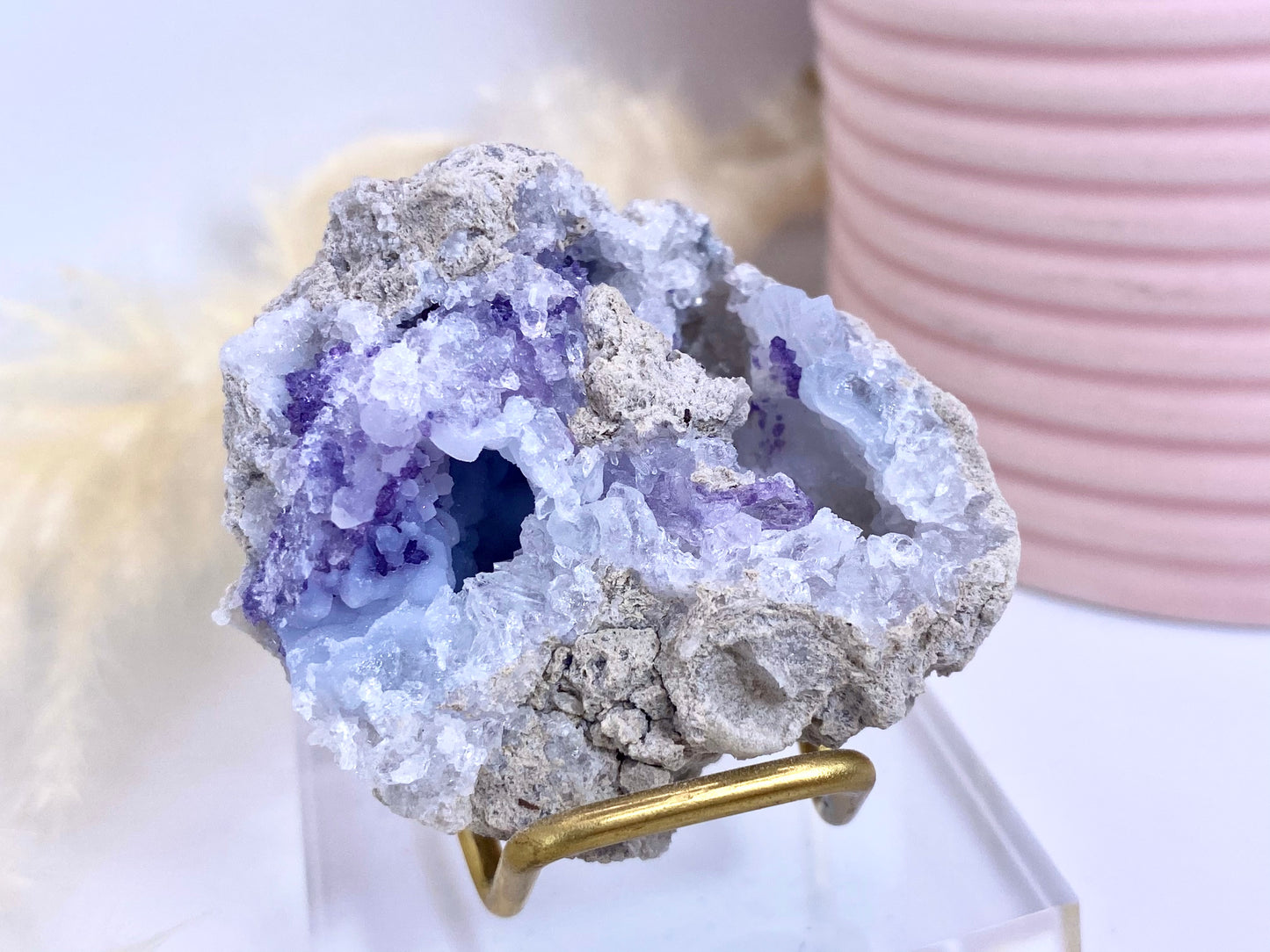 Spirit Flower Geode