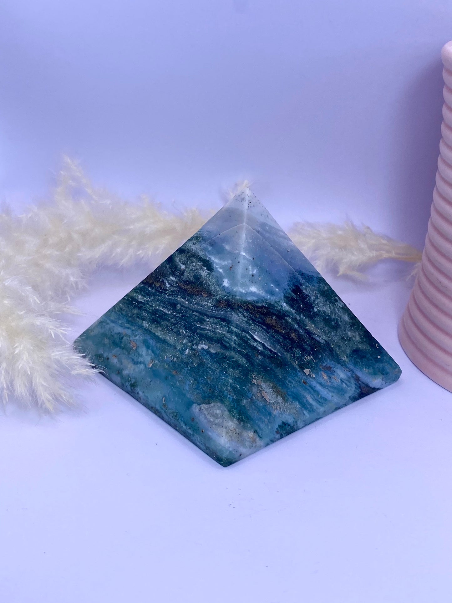 Ocean Jasper Pyramid