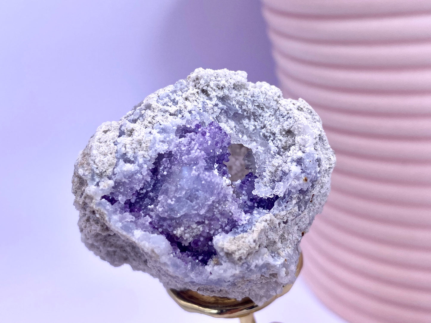 Spirit Flower Geode