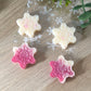 Frosted fairy snowflakes 4pcs