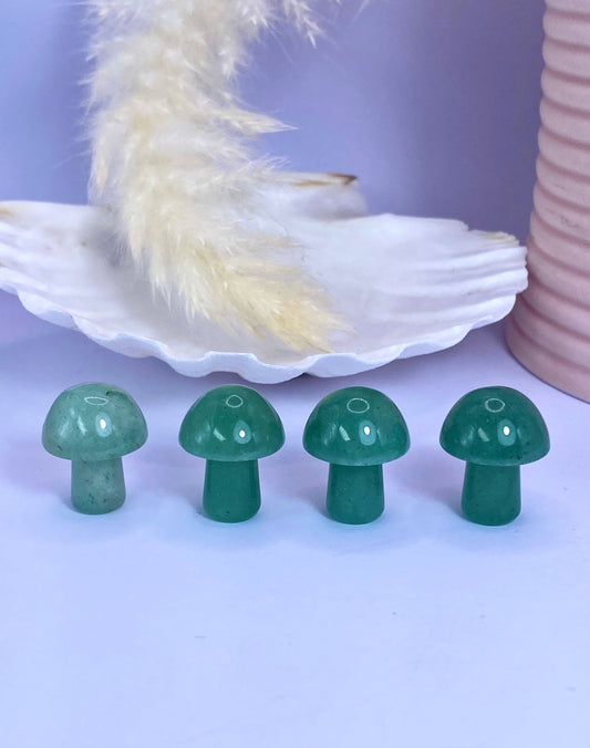 Mini Mushies - Green Aventurine