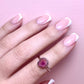 Pink Tourmaline Ring (C)