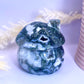 Druzy Moss Agate Mushroom Cottage