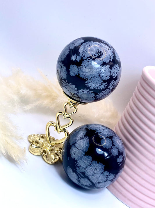Snowflake Obsidian
