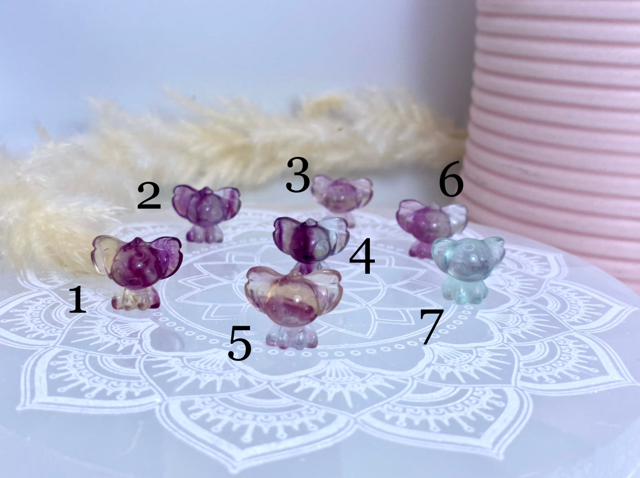 Mini Fluorite Carving