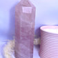 XL Rose Quartz Tower