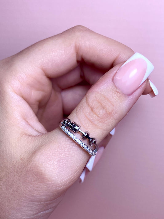 Orbit - Silver - Anxiety Ring