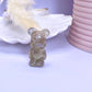 Mini Flower Agate Bear