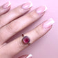 Pink Tourmaline Ring (B)